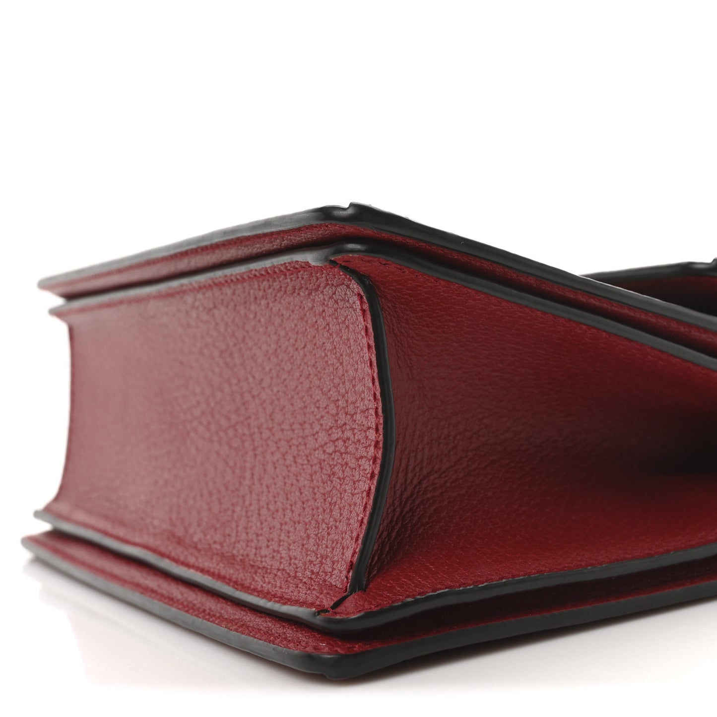 GG Supreme Monogram Small Queen Margaret Top Handle Bag Red