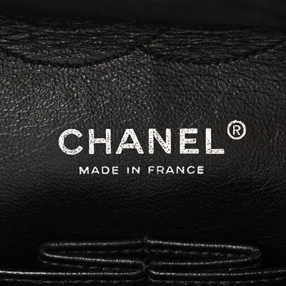 Chanel Patent Calfskin Quilted Medium Double Flap Black 6 of 10