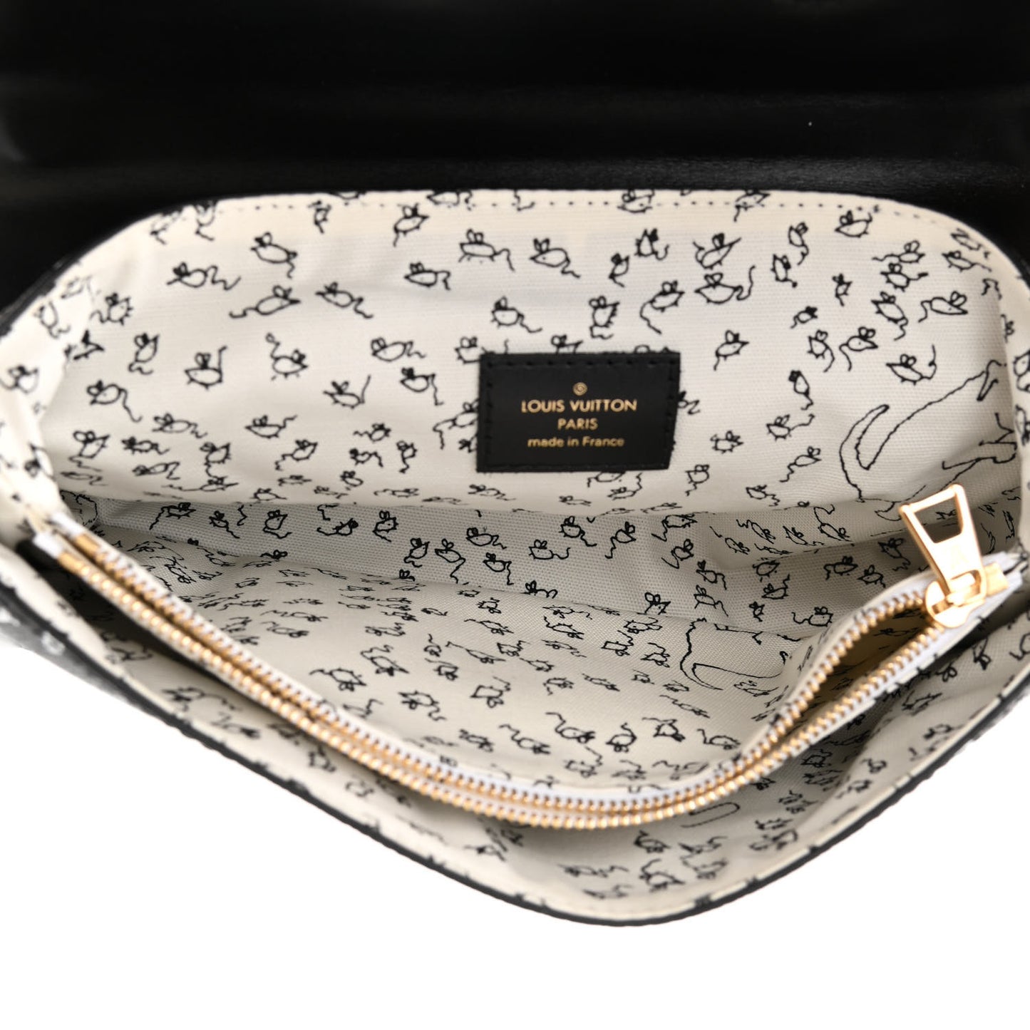 Epi Catogram Cat Bag Orange Black