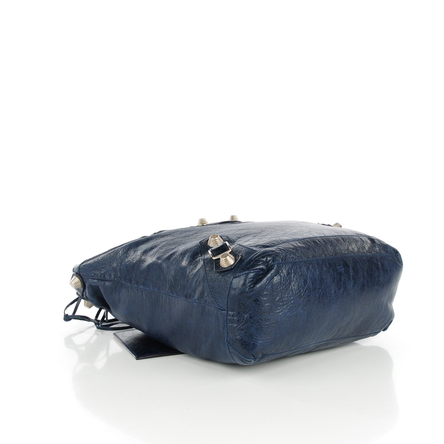 Agneau Giant 21 Silver Hardware Day Hobo Marine
