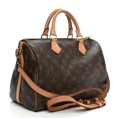 Louis Vuitton Monogram Speedy Bandouliere 30 3 of 12