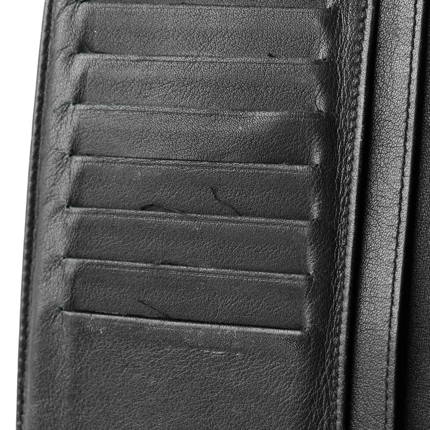 Patent CC Trousse Maquil Yen Wallet Black