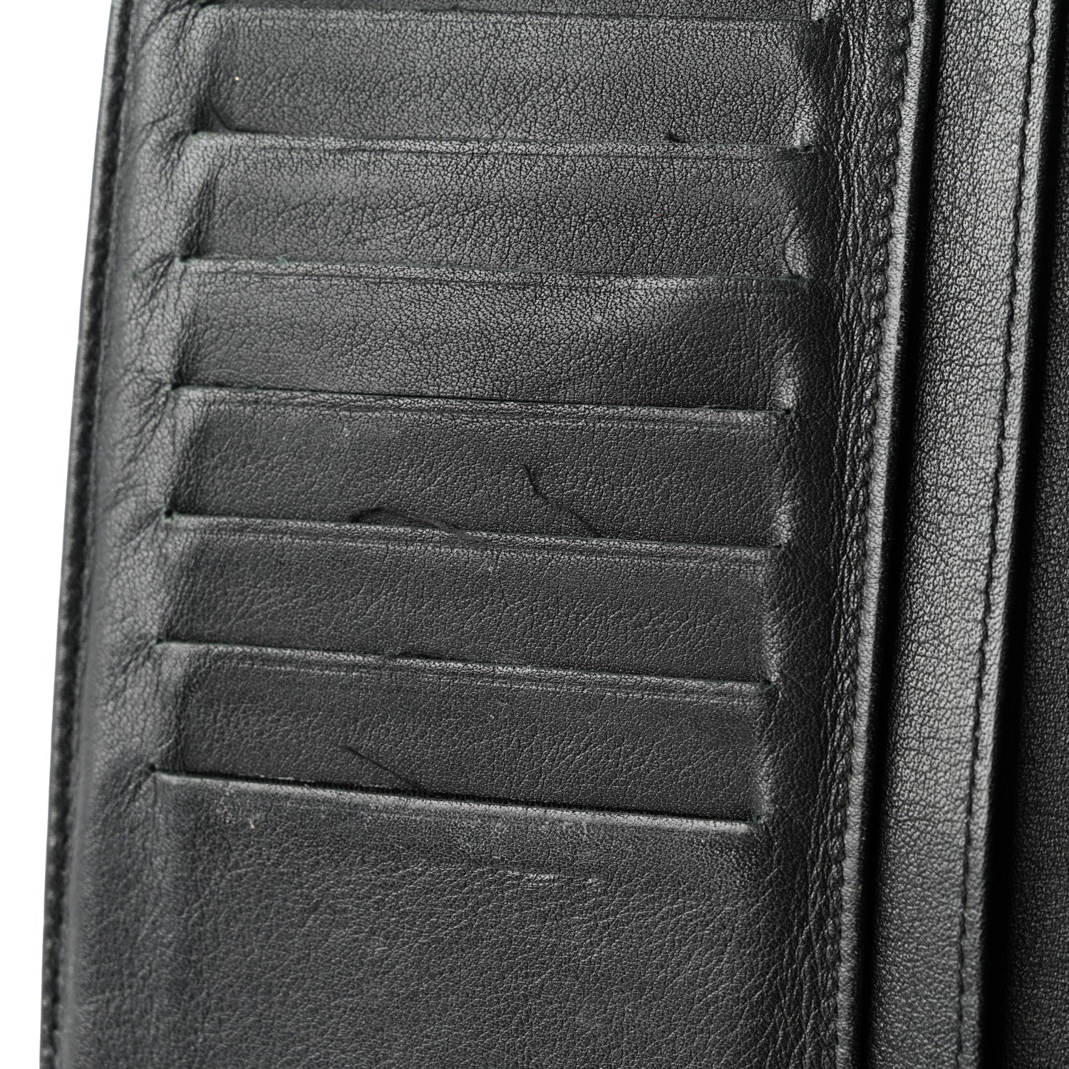 Chanel Patent CC Trousse Maquil Yen Wallet Black 10 of 10