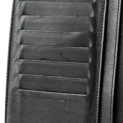 Chanel Patent CC Trousse Maquil Yen Wallet Black 10 of 10