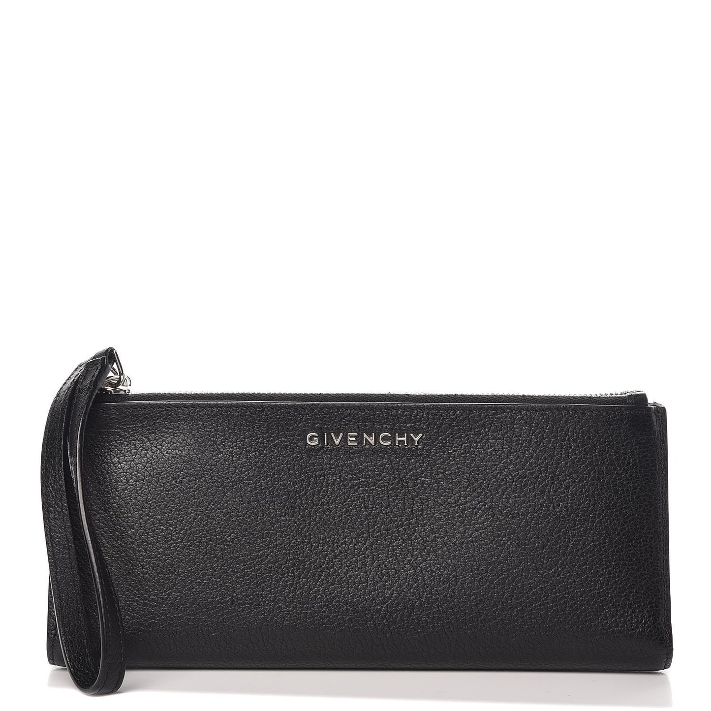 Sugar Goatskin Pandora Double Zip Wallet Black