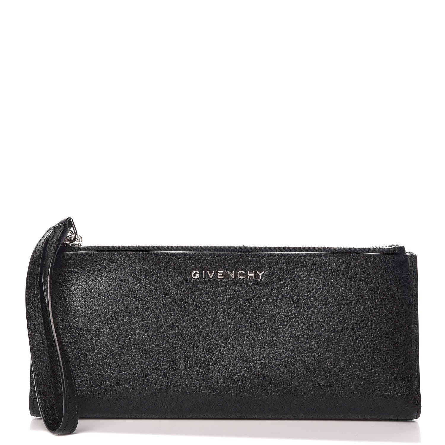 Givenchy Sugar Goatskin Pandora Double Zip Wallet Black 1 of 8