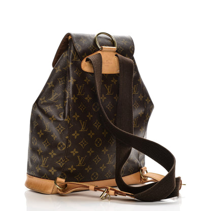 Louis Vuitton Monogram Montsouris GM Backpack 3 of 11