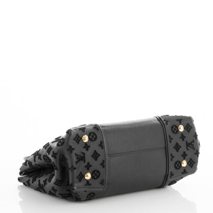 Louis Vuitton Cuir Orfèvre Tote W PM Black 4 of 6