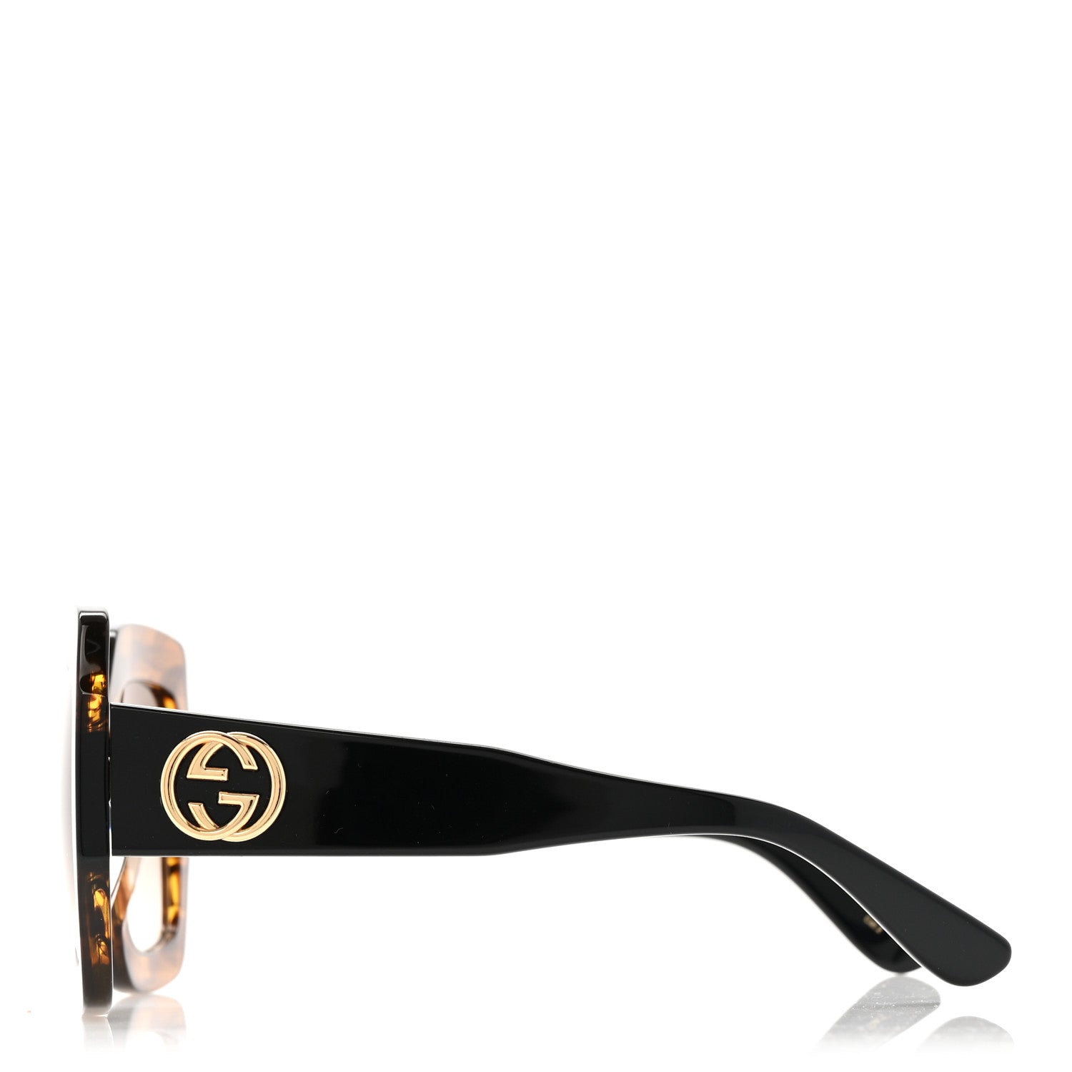 Gucci Square Frame GG0178S Sunglasses Havana 3 of 8