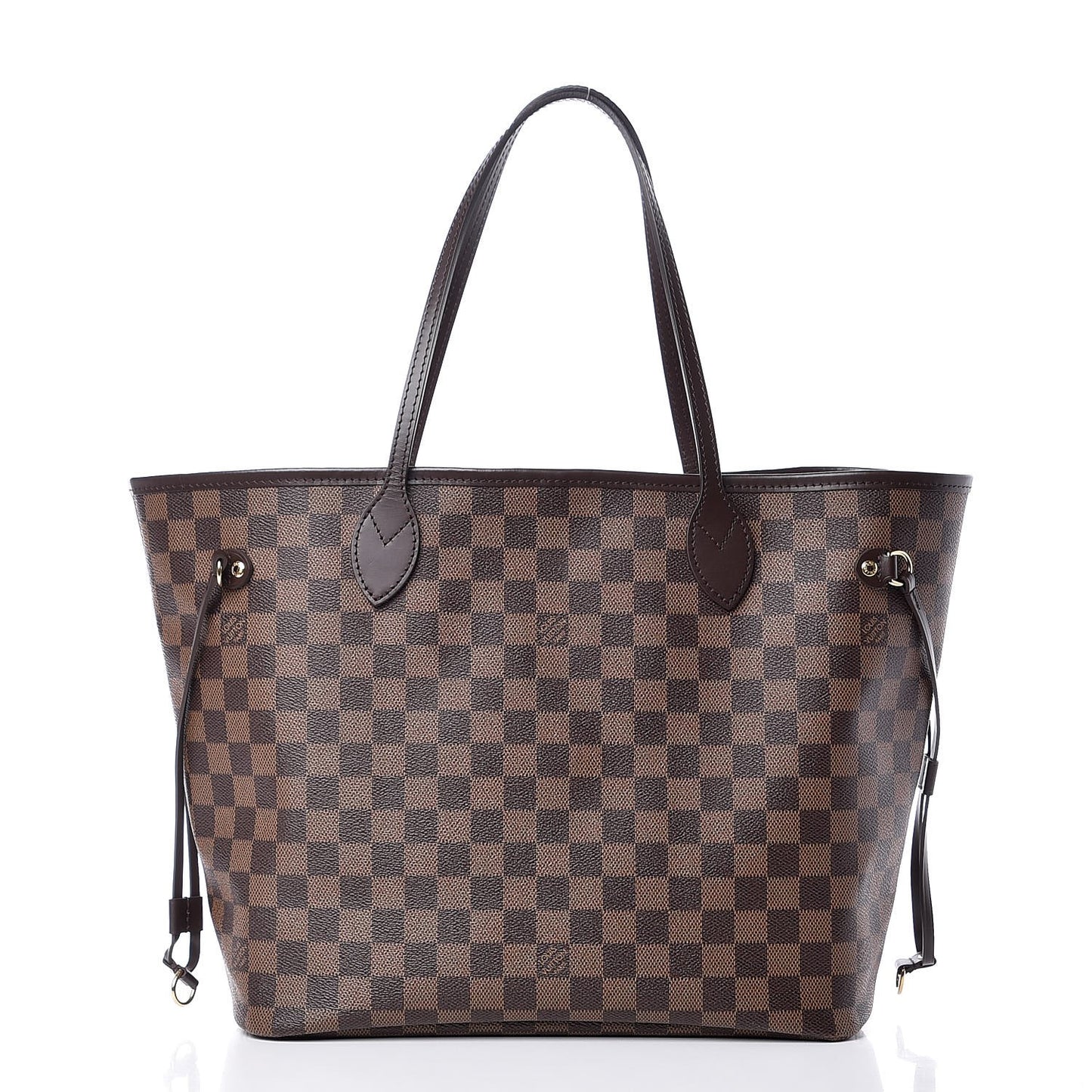 Damier Ebene Neo Neverfull MM Rose Ballerine