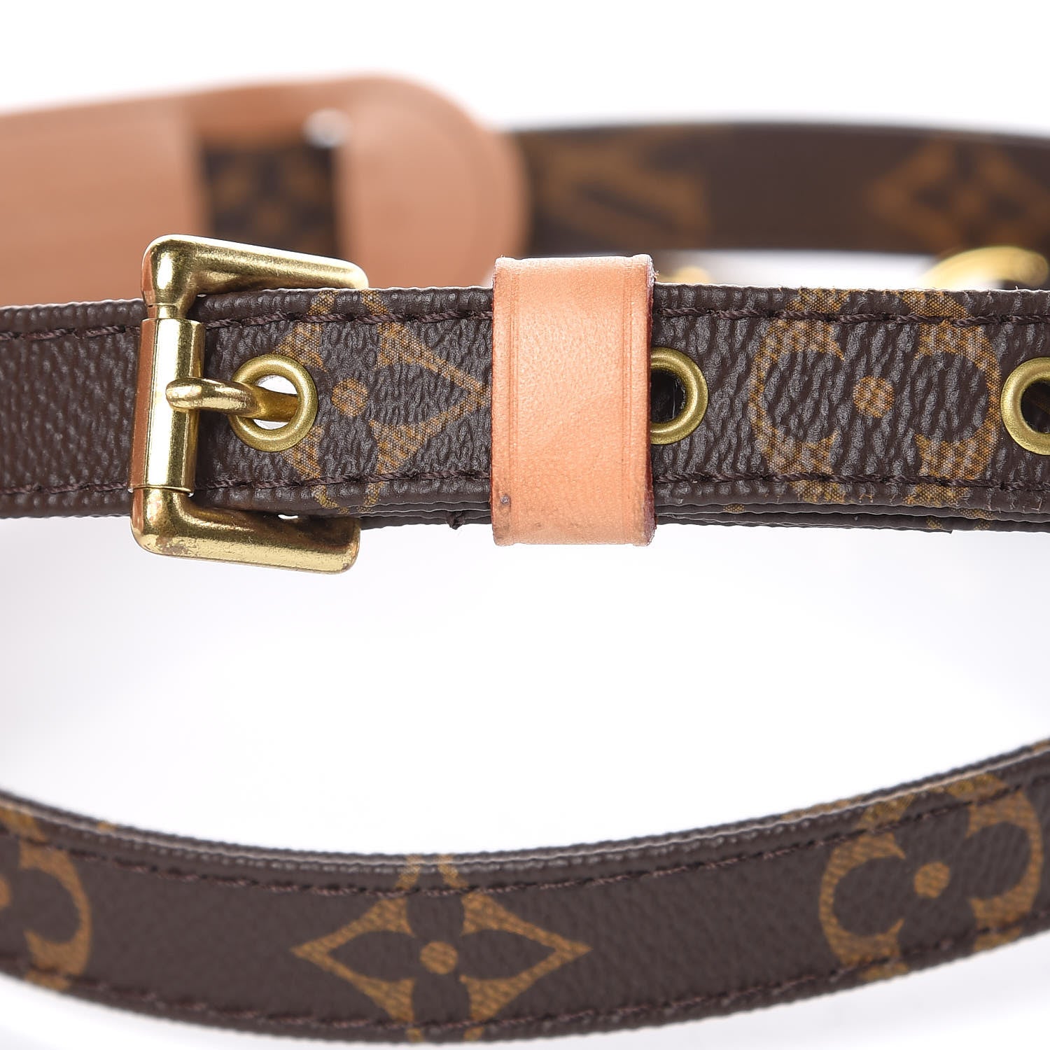 Louis Vuitton Monogram 16mm Adjustable Shoulder Strap 3 of 5