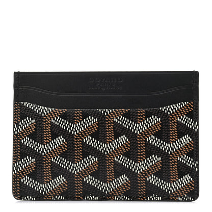 Goyard Goyardine Saint Sulpice Card Holder Black 2 of 12
