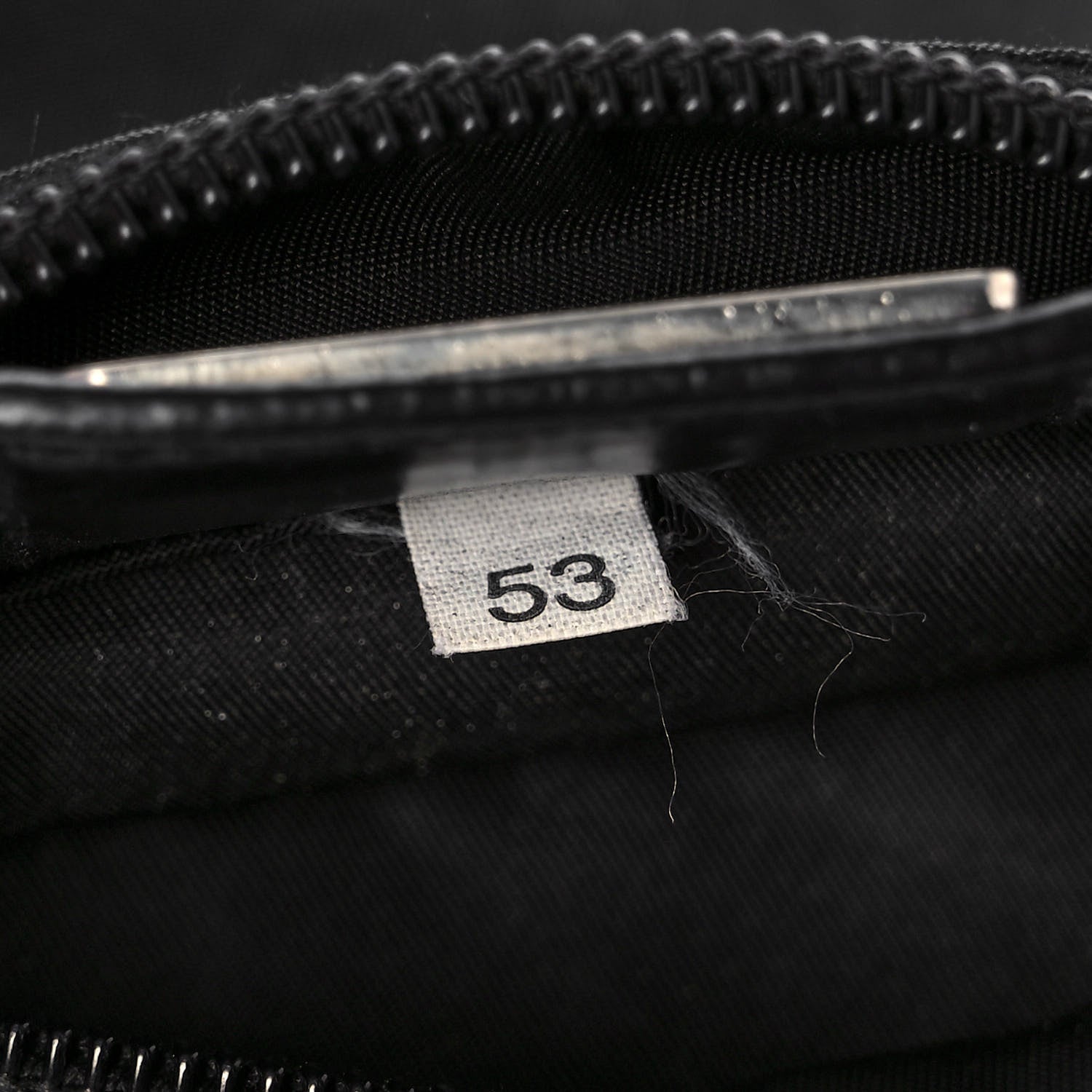 Prada Tessuto Nylon Saffiano Flat Messenger Bag Black 6 of 11