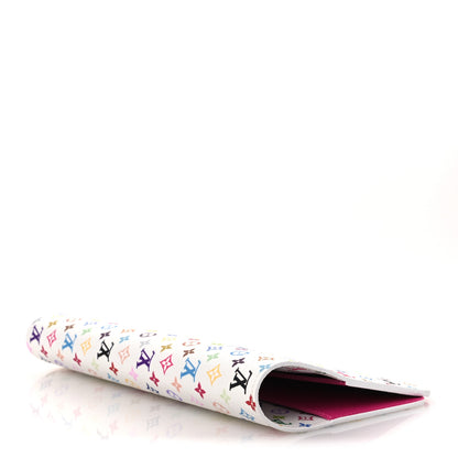 Louis Vuitton LV X TM Monogram Multicolor Emily Notebook Cover MM White 4 of 7