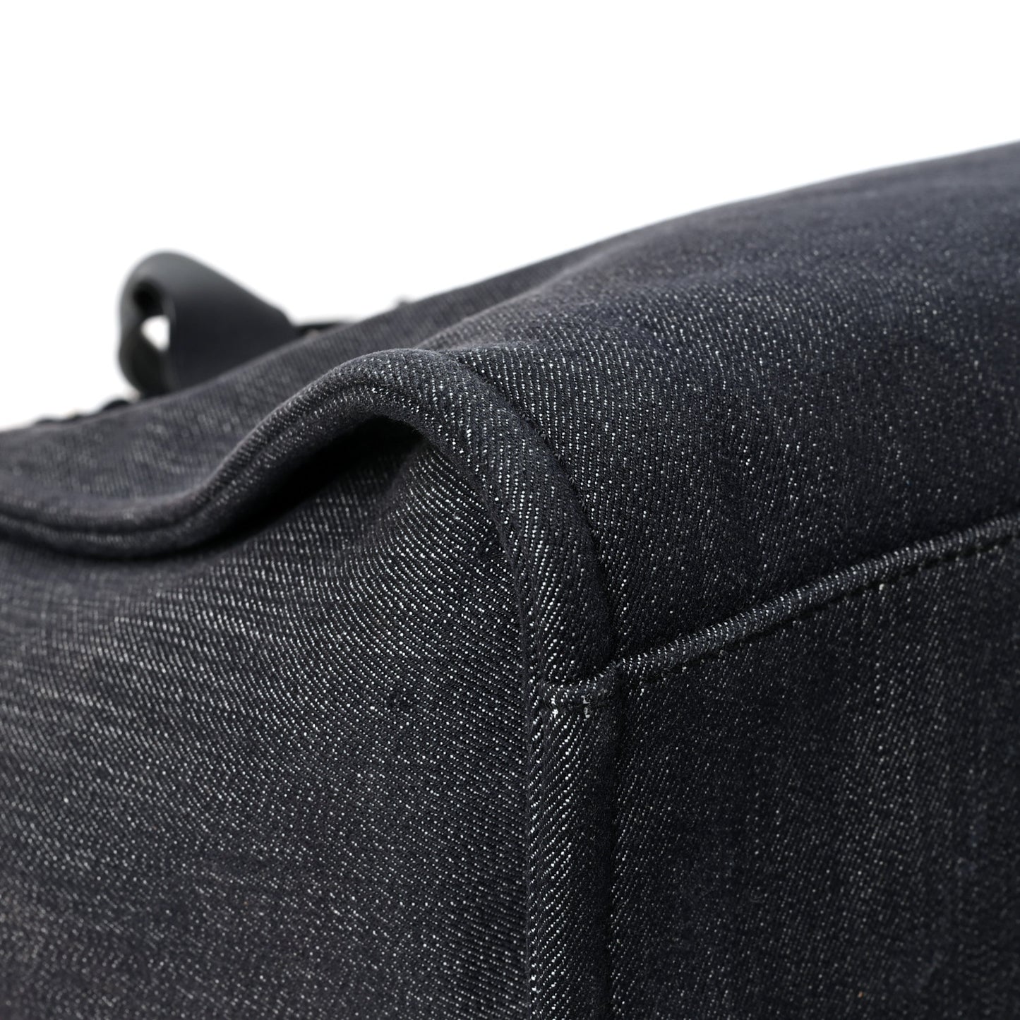 Denim Medium Deauville Tote Dark Blue