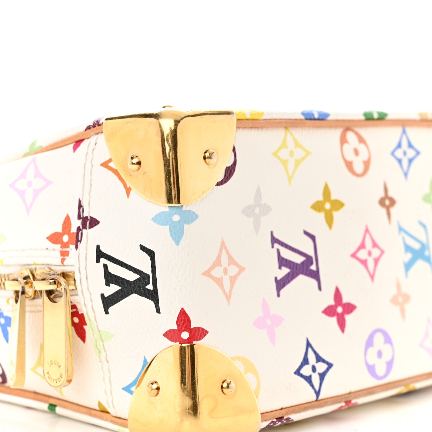 Monogram Multicolor Trouville White