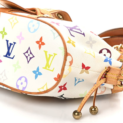 Louis Vuitton Monogram Multicolor Theda GM White 9 of 13