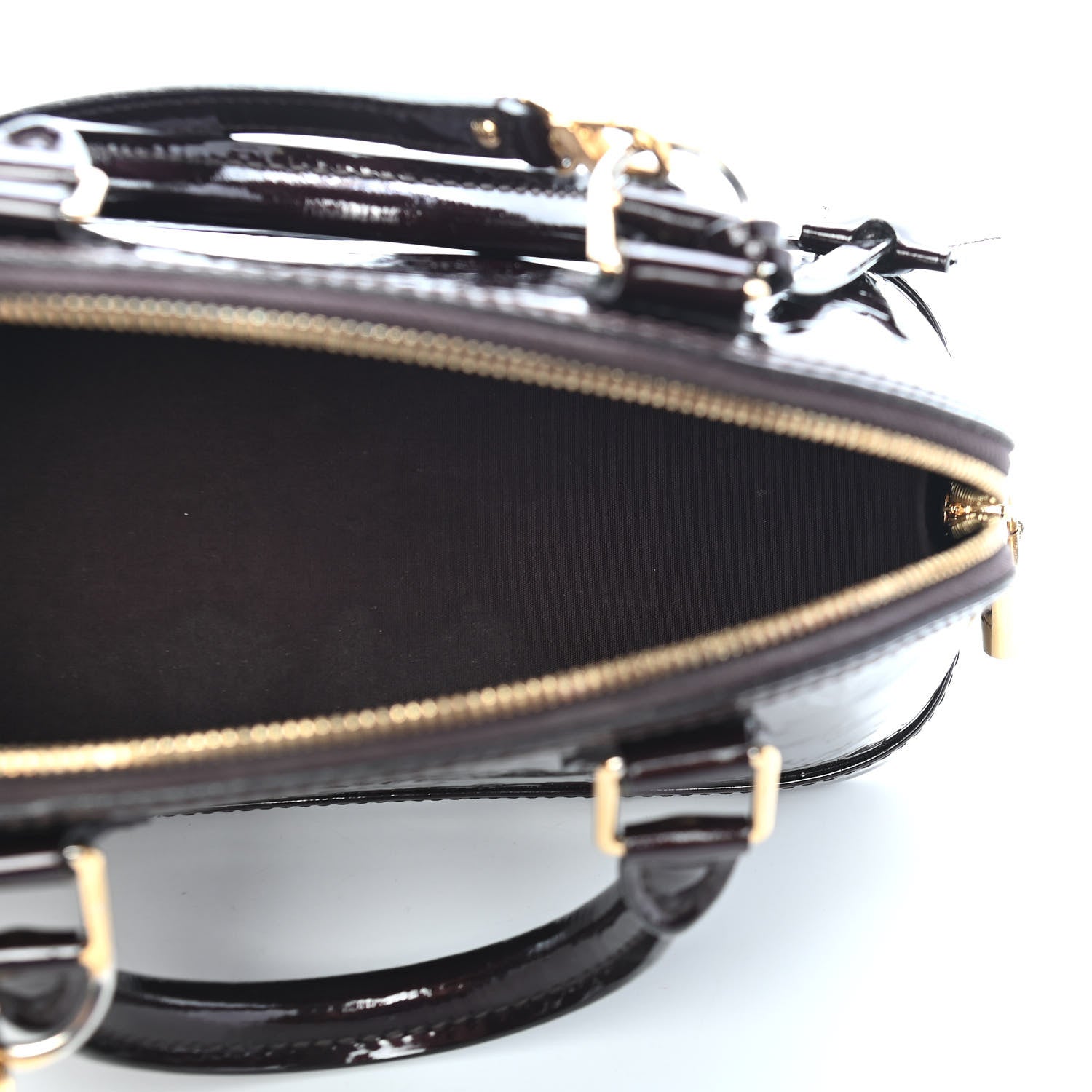 Louis Vuitton Vernis Alma BB Amarante 5 of 9