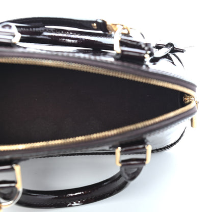 Louis Vuitton Vernis Alma BB Amarante 5 of 9