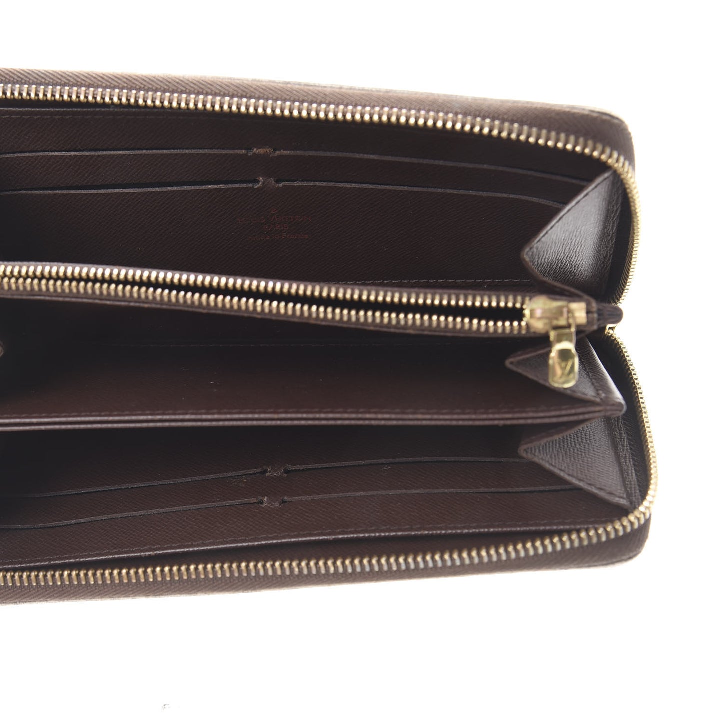 Damier Ebene Zippy Wallet