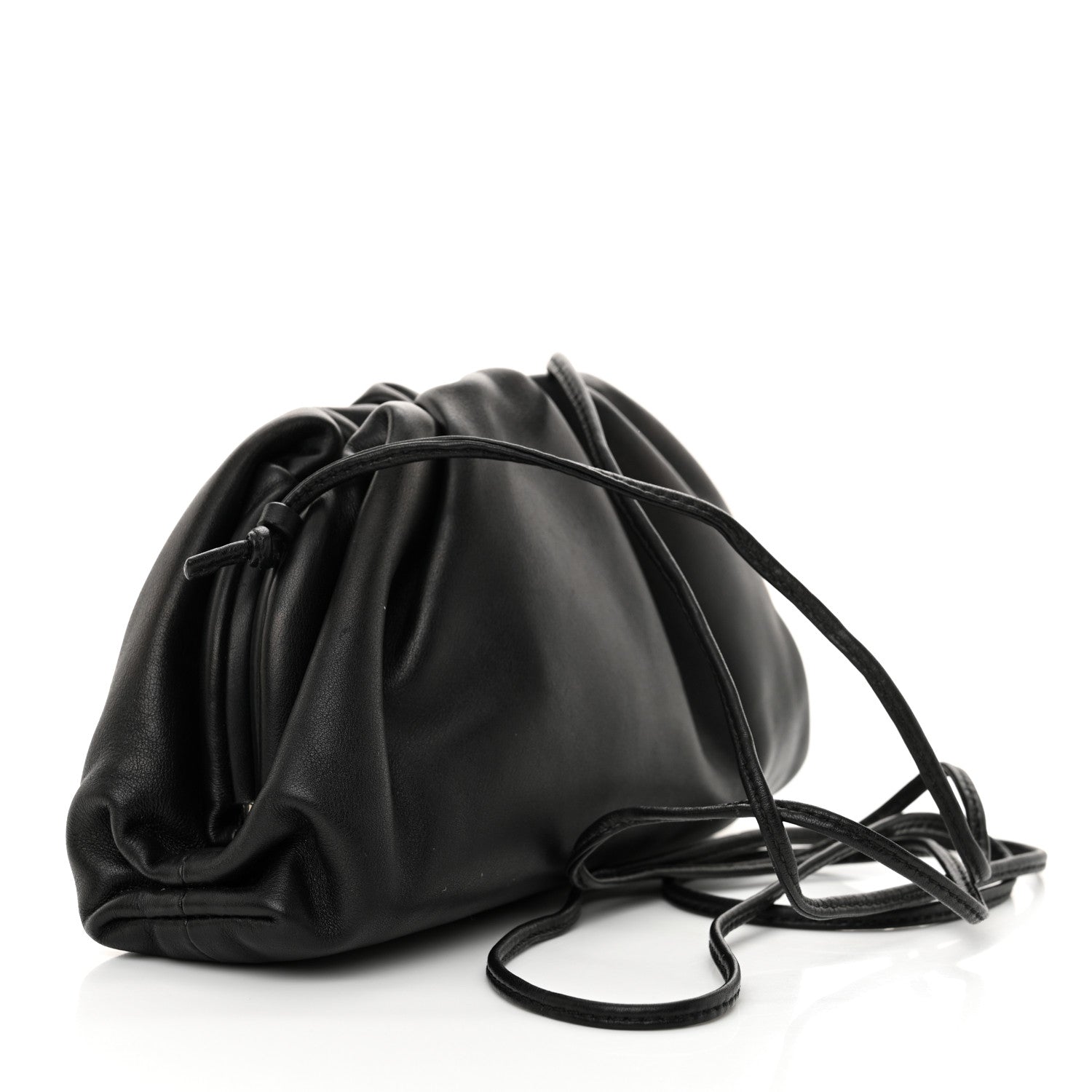 Bottega Veneta Butter Calfskin The Mini Pouch Black 3 of 11