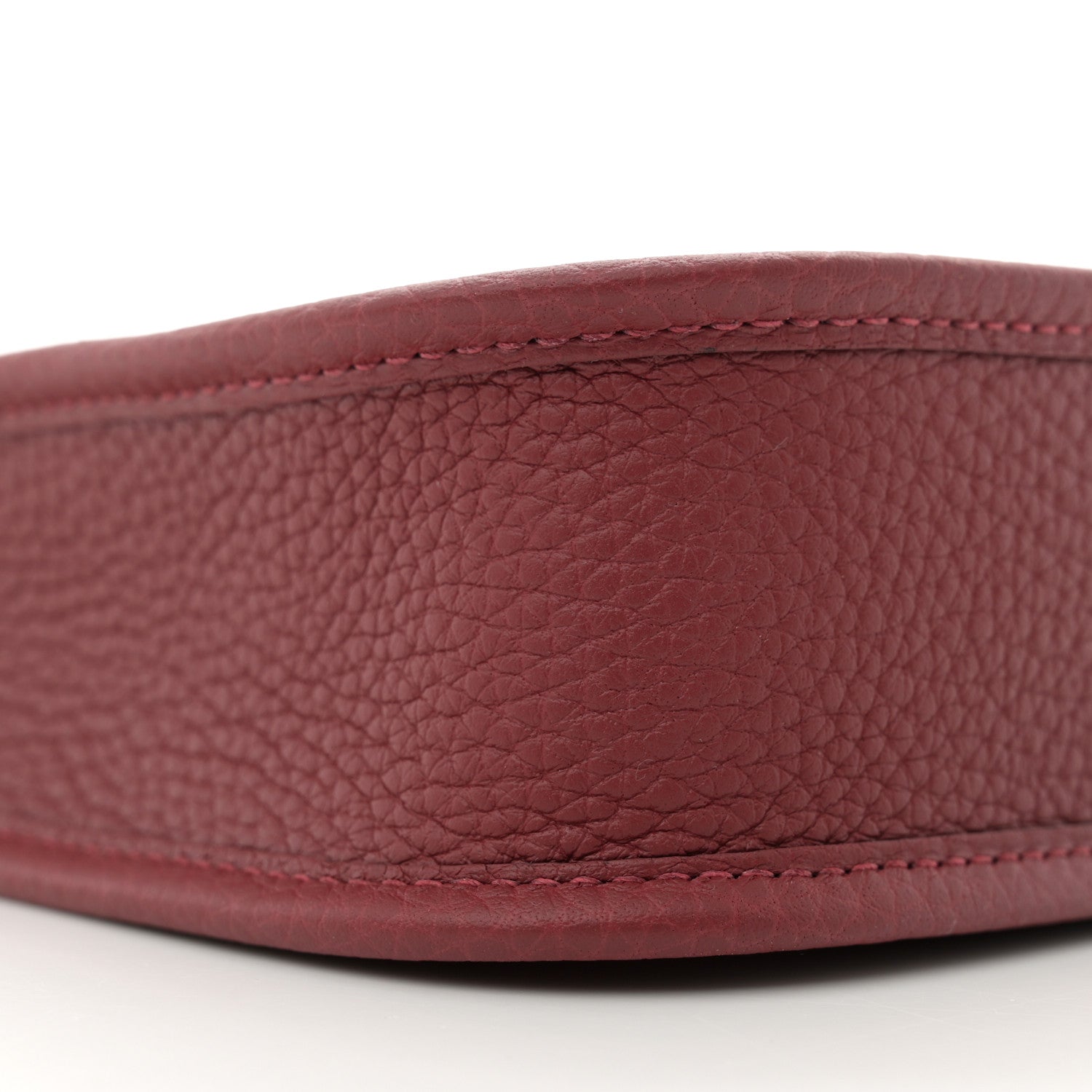 Hermes Taurillon Clemence Amazone Evelyne TPM Rouge H 9 of 12