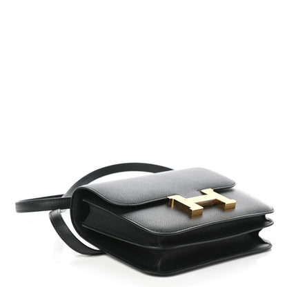 Hermes Epsom Constance 18 Black 4 of 9
