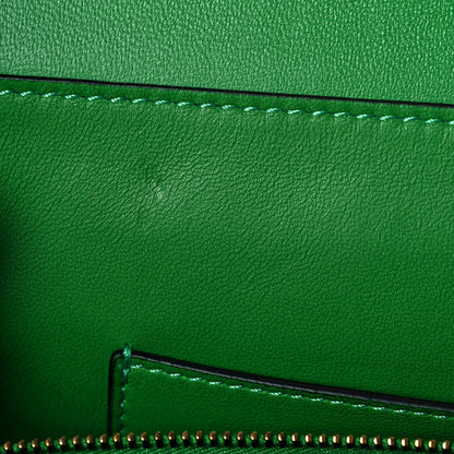 Valentino Garavani Nappa Stud Sign Shoulder Bag Ultra Green 12 of 13