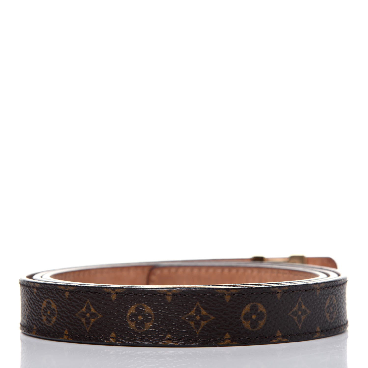 Louis Vuitton Mini Monogram 25mm LV Initiales Belt 100 40 2 of 11