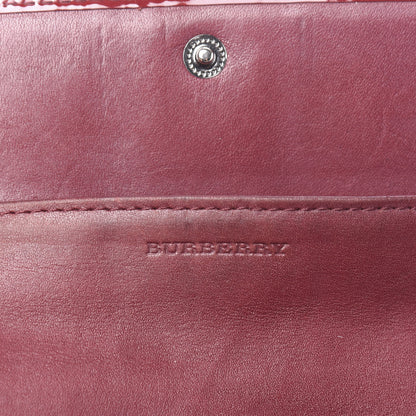 Burberry Supernova Check Penrose Continental Wallet Berry 5 of 5