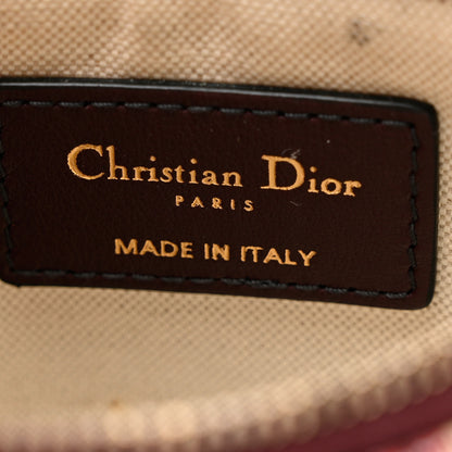 Christian Dior Oblique Saddle Pouch Clutch Bordeaux 6 of 6