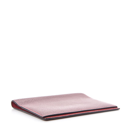 Hermes Chevre Mysore Bi-Color Grand Modele Agenda Cover Rouge H Rouge Casaque 4 of 8