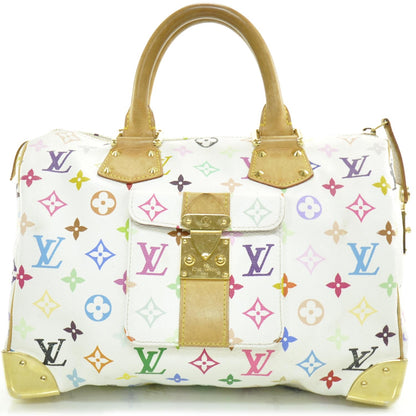 Louis Vuitton Monogram Multicolor Speedy 30 White 1 of 10