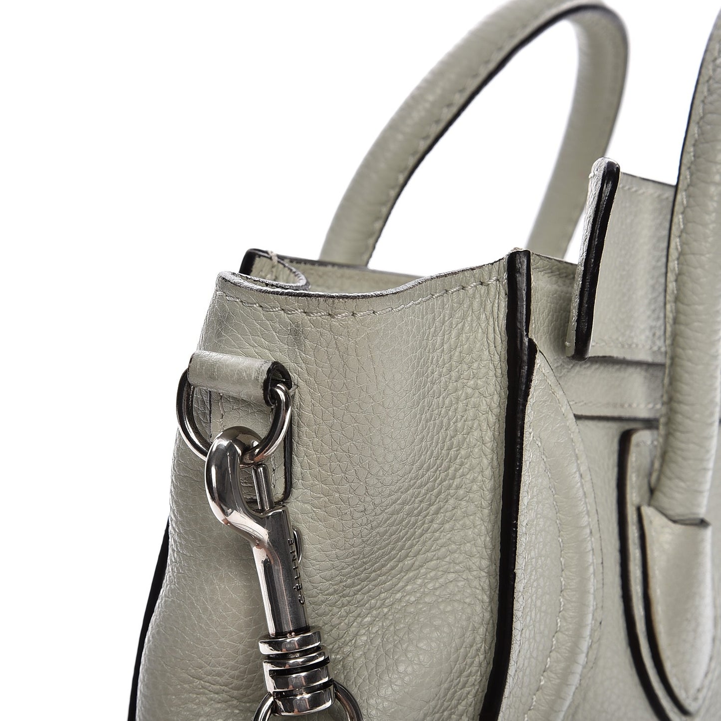 Drummed Calfskin Nano Luggage Lune