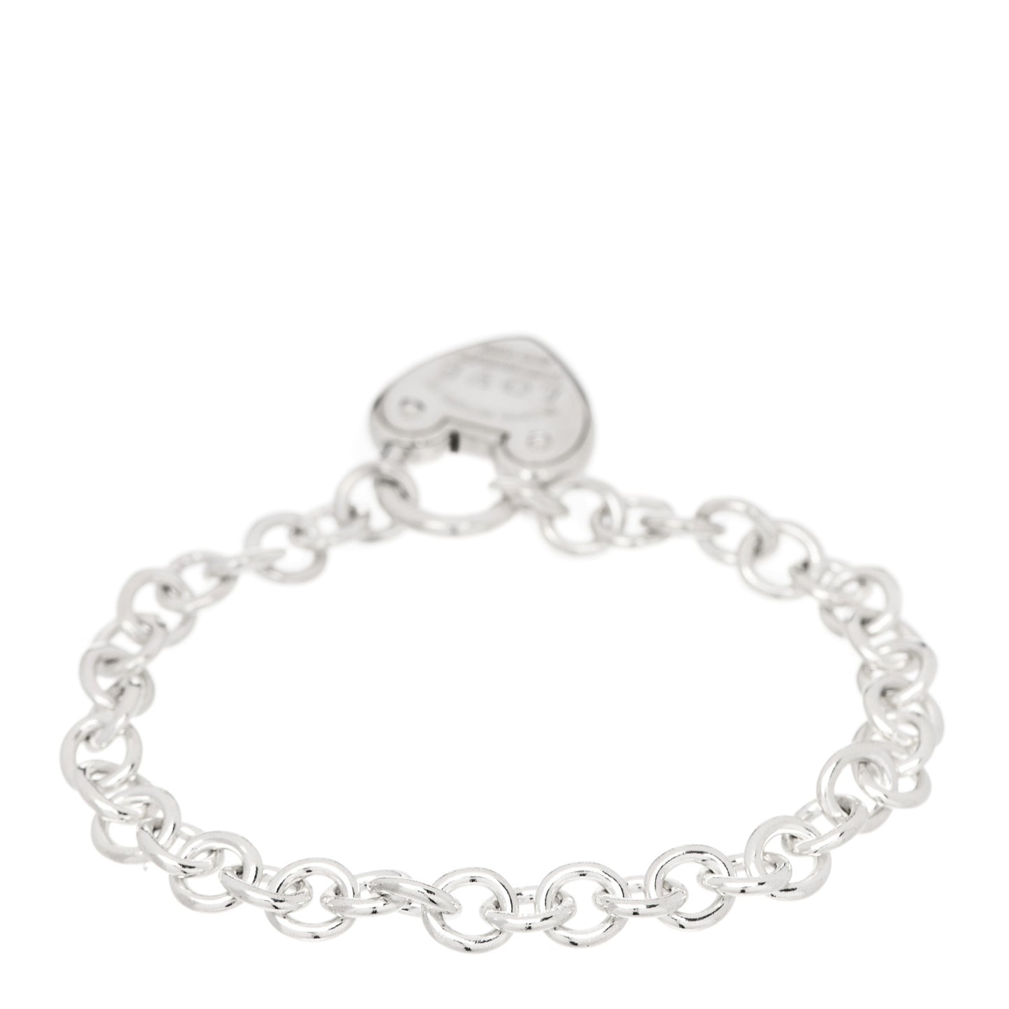 Sterling Silver Return to Tiffany Love Lock Bracelet