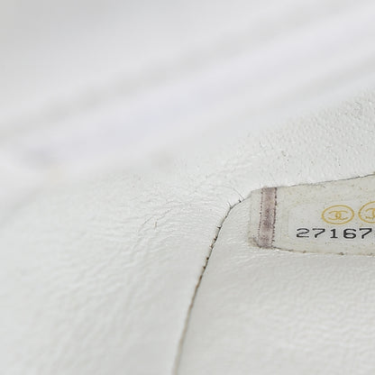 Chanel Tweed Braid Sequin Mini Flap White Pink Orange 7 of 11