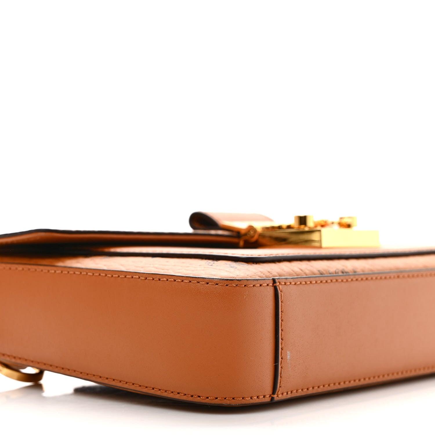 MCM Visetos Small Millie Crossbody Belt Bag Cognac 7 of 8