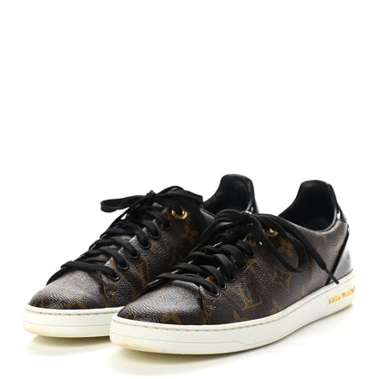 Louis Vuitton Patent Monogram Frontrow Sneakers 36.5 2 of 9