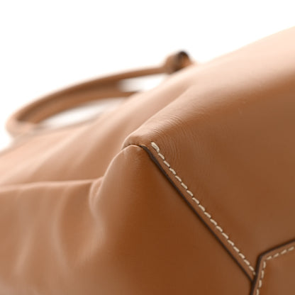 Miu Miu Soft Calf Softy Small Ivy Tote Bag Caramel 13 of 14