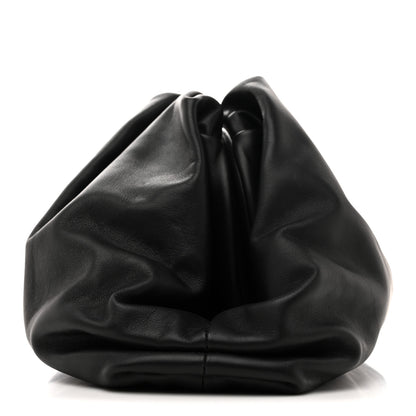 Bottega Veneta Smooth Butter Calf The Pouch Oversized Clutch Black 9 of 10