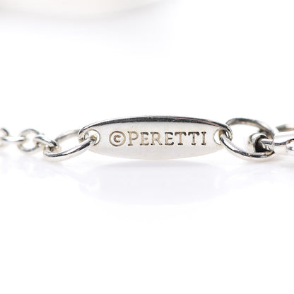 Tiffany Sterling Silver Elsa Peretti Letter B Pendant Necklace 5 of 9