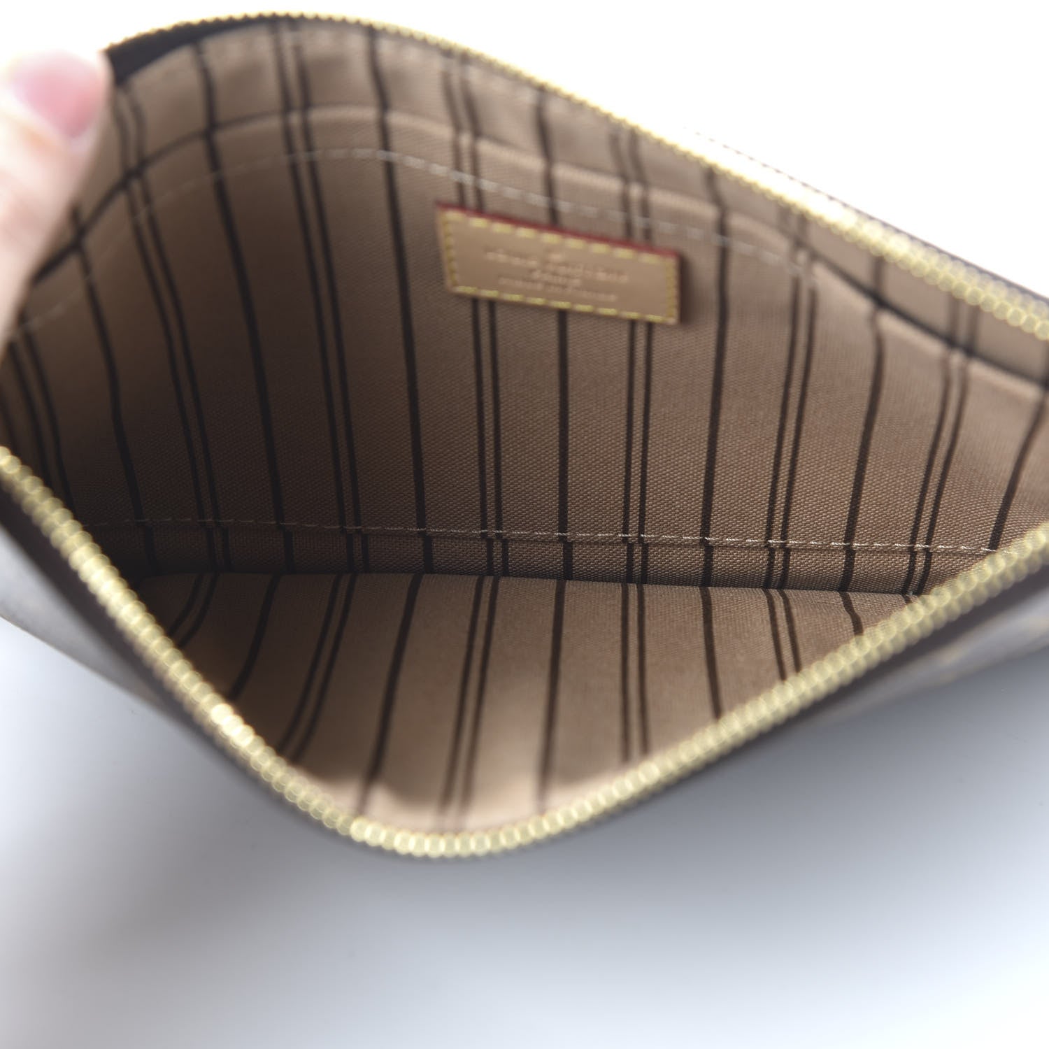Louis Vuitton Monogram Neverfull MM GM Pochette 5 of 11