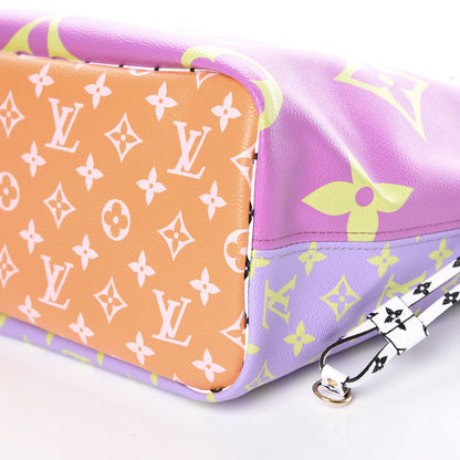 Louis Vuitton Monogram Giant Neverfull MM Pink Lilac 7 of 12