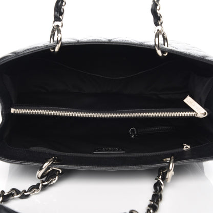 Chanel Caviar Quilted Grand Shopping Tote GST Black 5 of 7