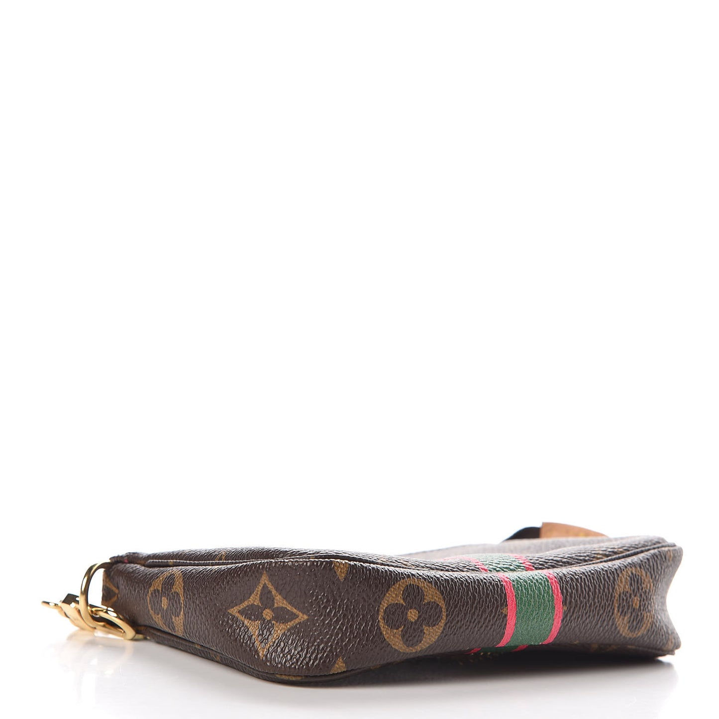 Monogram My LV Heritage Mini Pochette Accessories Vert Fuchsia