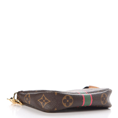 Louis Vuitton Monogram My LV Heritage Mini Pochette Accessories Vert Fuchsia 4 of 8