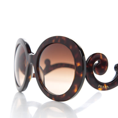 Prada Baroque Sunglasses SPR 27N Tortoise 7 of 8
