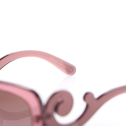 Prada Acetate Baroque Sunglasses SPR 27O Pink 6 of 7