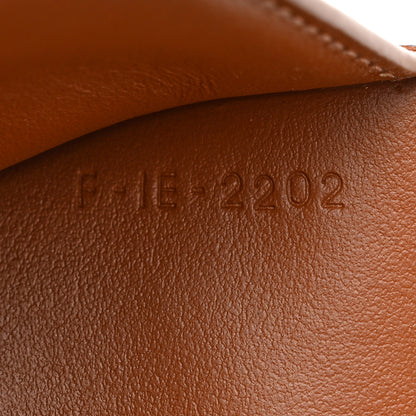Celine Triomphe Canvas Compact Wallet With Coin Purse Tan 13 of 15