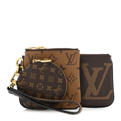 Louis Vuitton Reverse Monogram Giant Trio Pouch 1 of 11